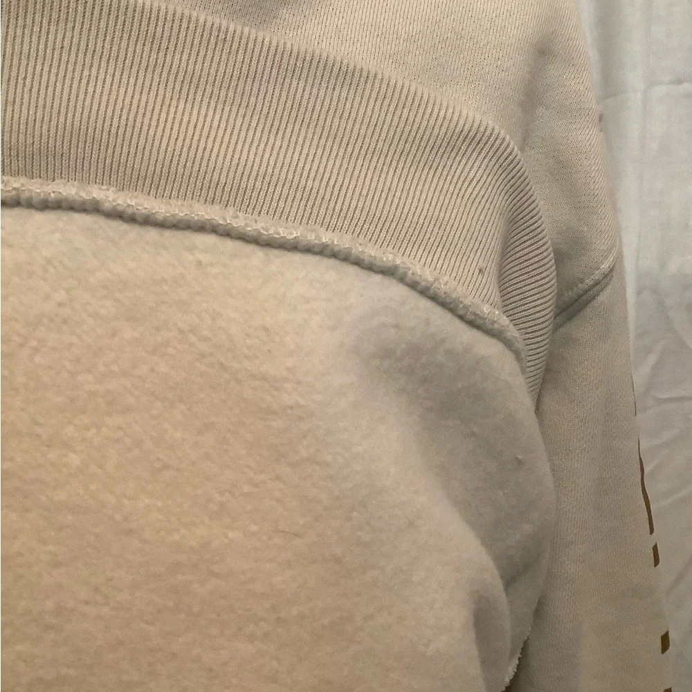 Carhartt Cream and Brown Boy’s Hoodie Work-wear warm active farm wear like new - Picture 9 of 9